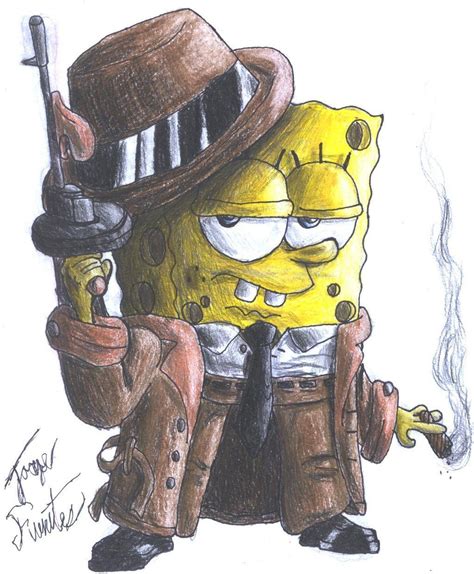 thug spongebob|spongebob and patrick gang.